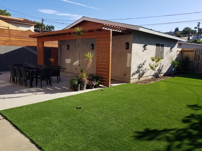 New Garage with Trellis in Bay Park 92110